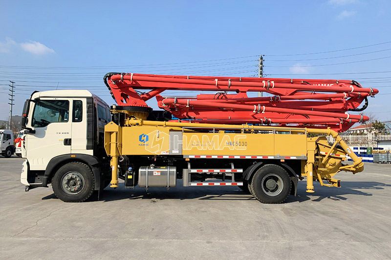 Truck-mounted Concrete Boom Pump